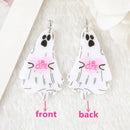 Valentine Ghost Acrylic Charm