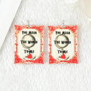 Vintage Valentine's Day Acrylic Charm