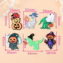 Dino Witch Acrylic Charm