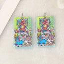Artsy Tarot Card Acrylic Charm
