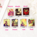 Kitty Tarot Card Acrylic Charm