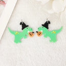 Dino Witch Acrylic Charm