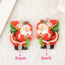 Vintage Santa Acrylic Charm