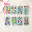 Artsy Tarot Card Acrylic Charm