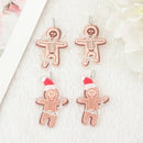Broken Gingerbread Man Acrylic Charm