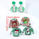 Elf Christmas Sweater Acrylic Charm