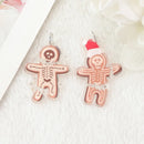 Broken Gingerbread Man Acrylic Charm