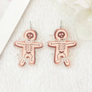 Broken Gingerbread Man Acrylic Charm