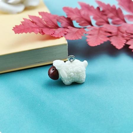 Farm Animal Resin Charm