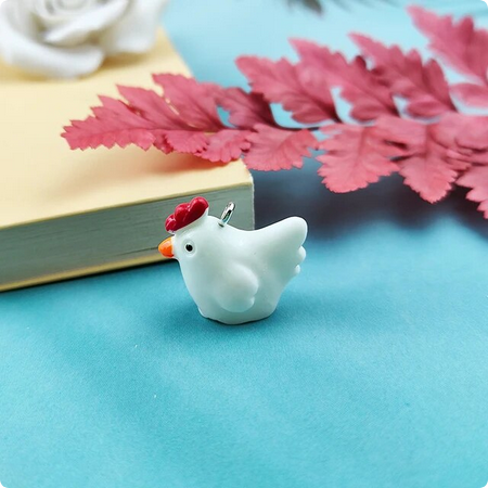 Farm Animal Resin Charm