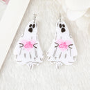 Valentine Ghost Acrylic Charm