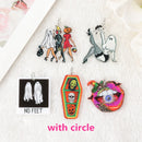 Witch Lips Acrylic Charm