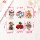 Nine Tailed Fox Acrylic Charm