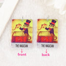 Kitty Tarot Card Acrylic Charm