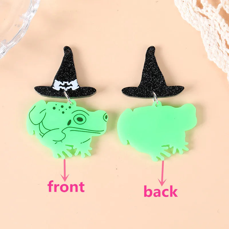 Toad Witch Acrylic Charm