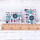 Christmas Cacti Planar Resin - Pack of 5