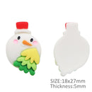 Cute Christmas 3D Resin - Pack of 5
