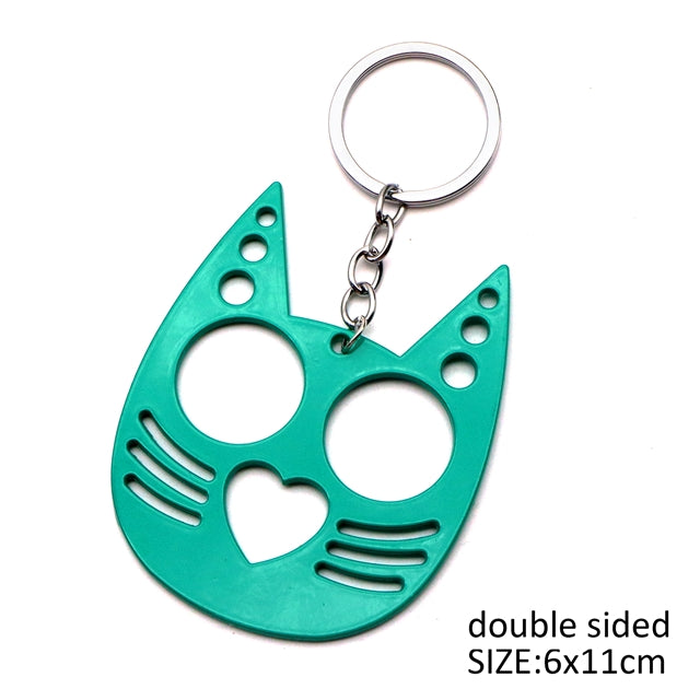 Cat Self Defense Keychain