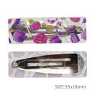 Spooky Transparent Snap Clips - Pack of 2