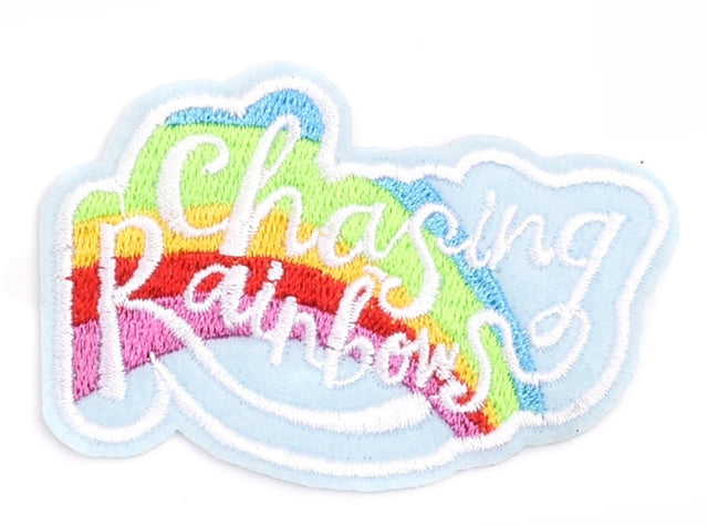 Chasing Rainbows Iron-On Patch