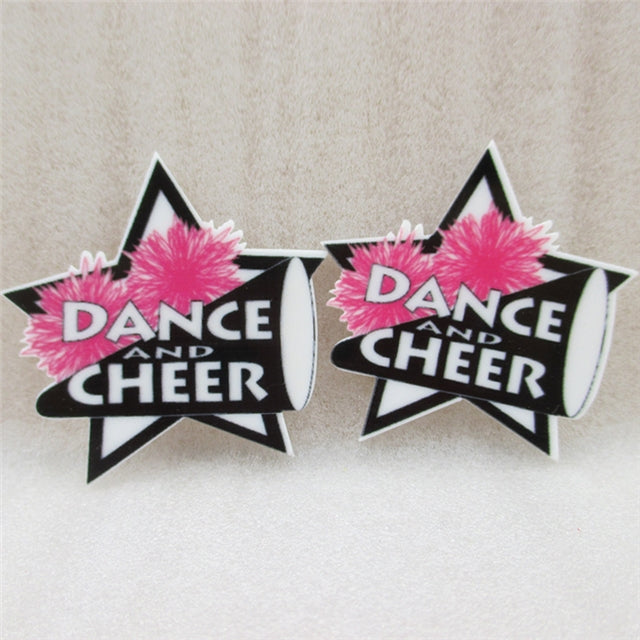 Dance and Cheer Planar Resin - Pack of 5