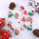 Cute Christmas 3D Resin - Pack of 5