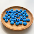 12mm x 7mm Silicone Beads (Pack of 10)