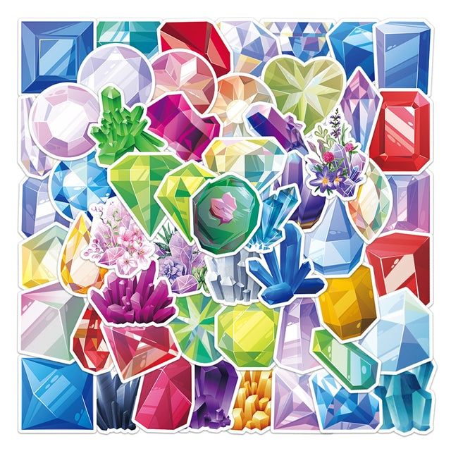Gems Sticker Pack  (50 stickers)