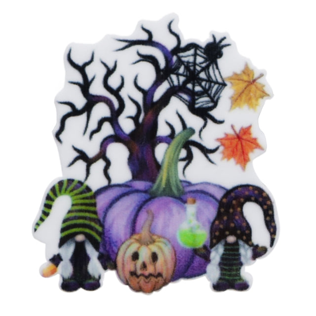 Spooky Tree Gnomes Planar Resin - Pack of 5