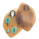 Hedgehog in the Woods Acrylic Charm