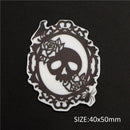 Skull Cameo Planar Resin - Pack of 5