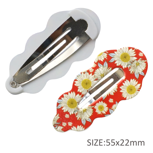 Daisy Cloud Snap Clips - Pack of 2