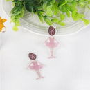 Little Ballerina Planar Resin - Pack of 5