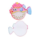 Puffer Fish Glitter Planar Resin - Pack of 5