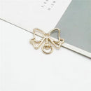 Bow Shaped Lobster Clasp Key Ring (Pack of 5)