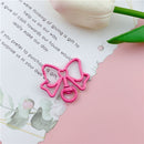 Bow Shaped Lobster Clasp Key Ring (Pack of 5)