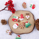 Cute Christmas 3D Resin - Pack of 5
