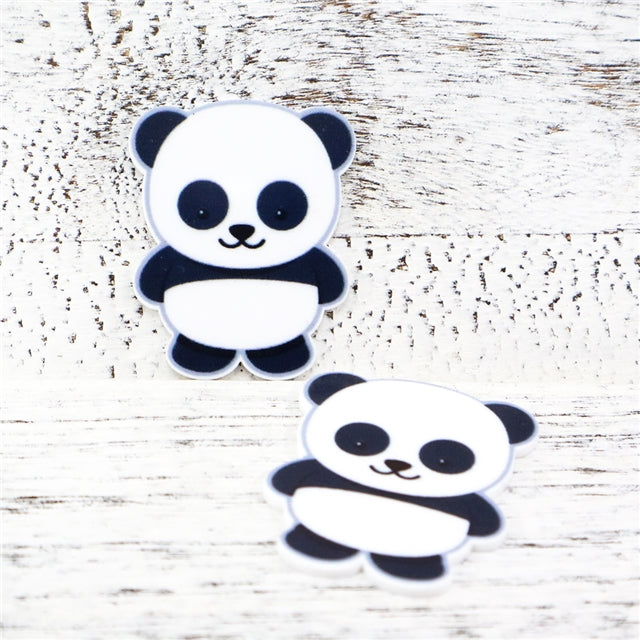Panda Bear Planar Resin - Pack of 5