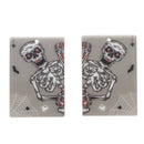 Gray Skeleton Acrylic Charm