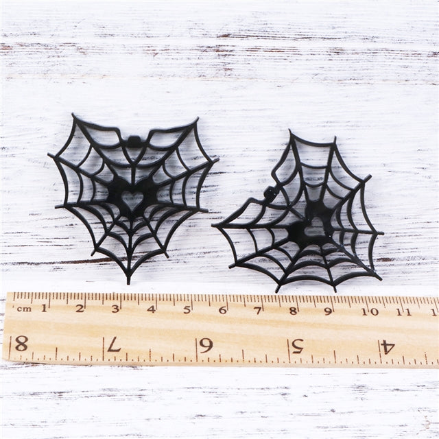 Heart Spider Web Planar Resin - Pack of 5