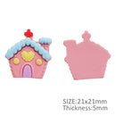 Cute Christmas 3D Resin - Pack of 5