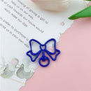 Bow Shaped Lobster Clasp Key Ring (Pack of 5)