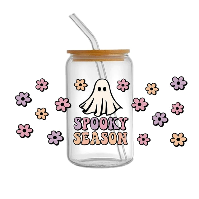 Spooky Season DTF Cup Transfer Sticker