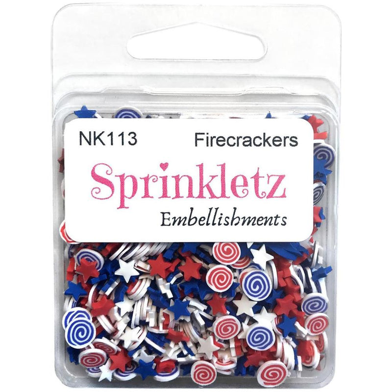 Buttons Galore Sprinkletz Embellishments 12g - Firecrackers