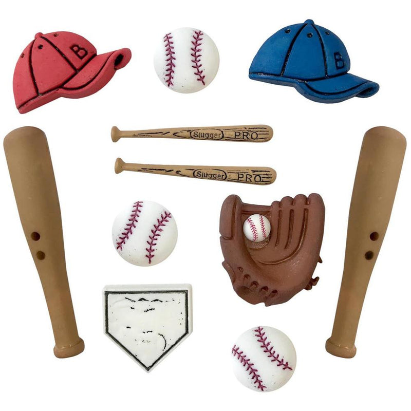 Buttons Galore Theme Buttons - Baseball