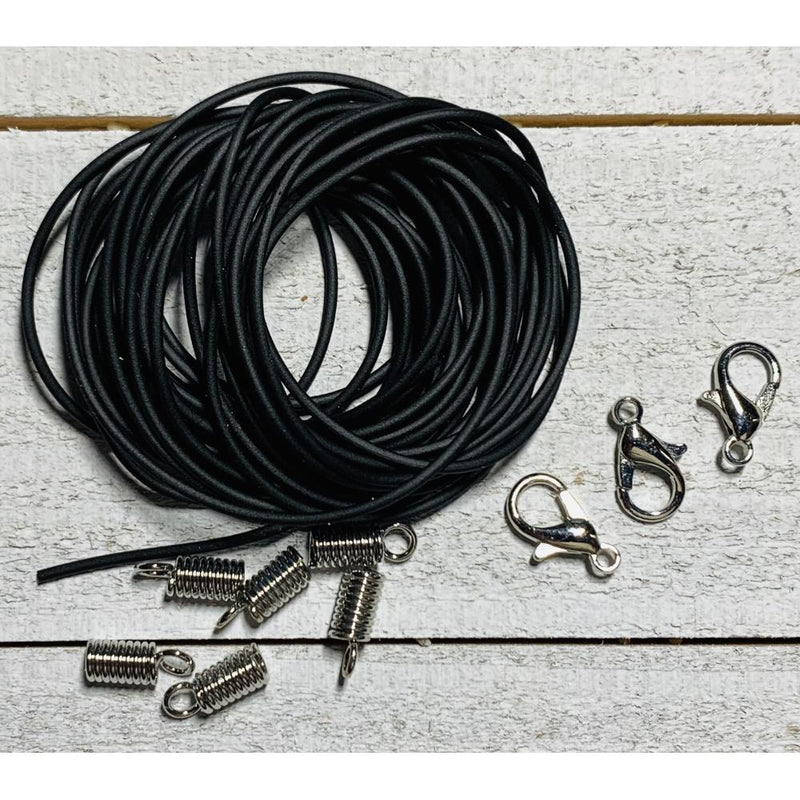 Black Cord Necklace Kit