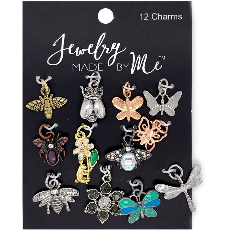 Charms 12/Pkg by Jewelry Made By Me LLC - Bugs