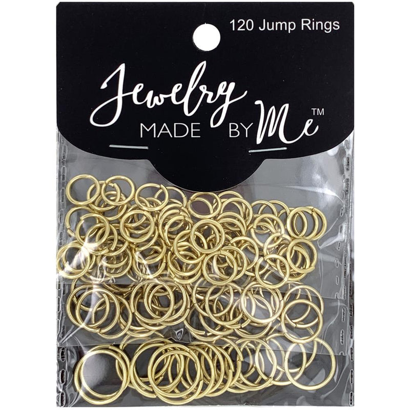 Jump Rings 120/Pkg - Gold