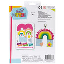 Colorbok Sew Cute Felt Backpack Clip - Rainbow