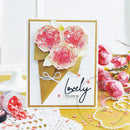 Dress My Craft Shaker Elements 8gms - Red Roses Slices